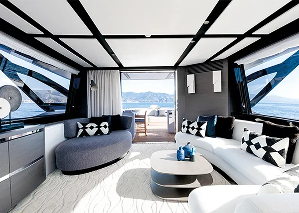 Yacht interior