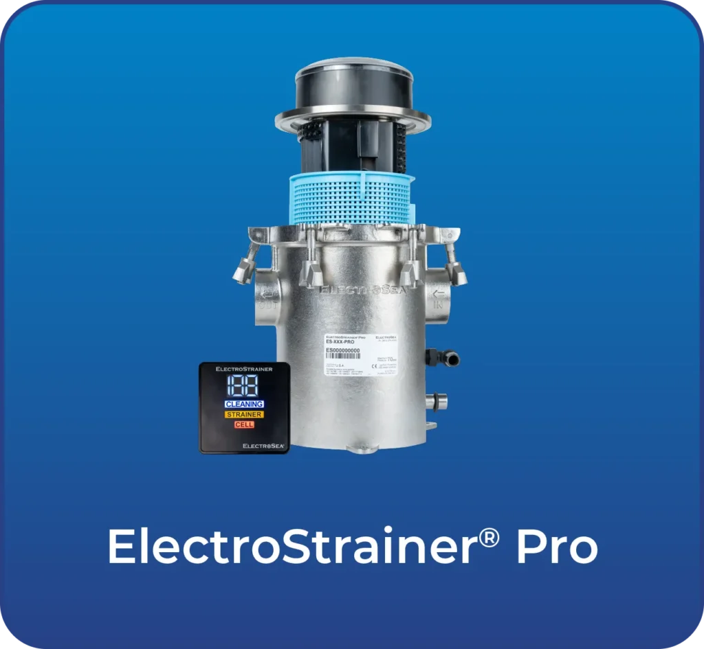 ElectroStrainer Pro button