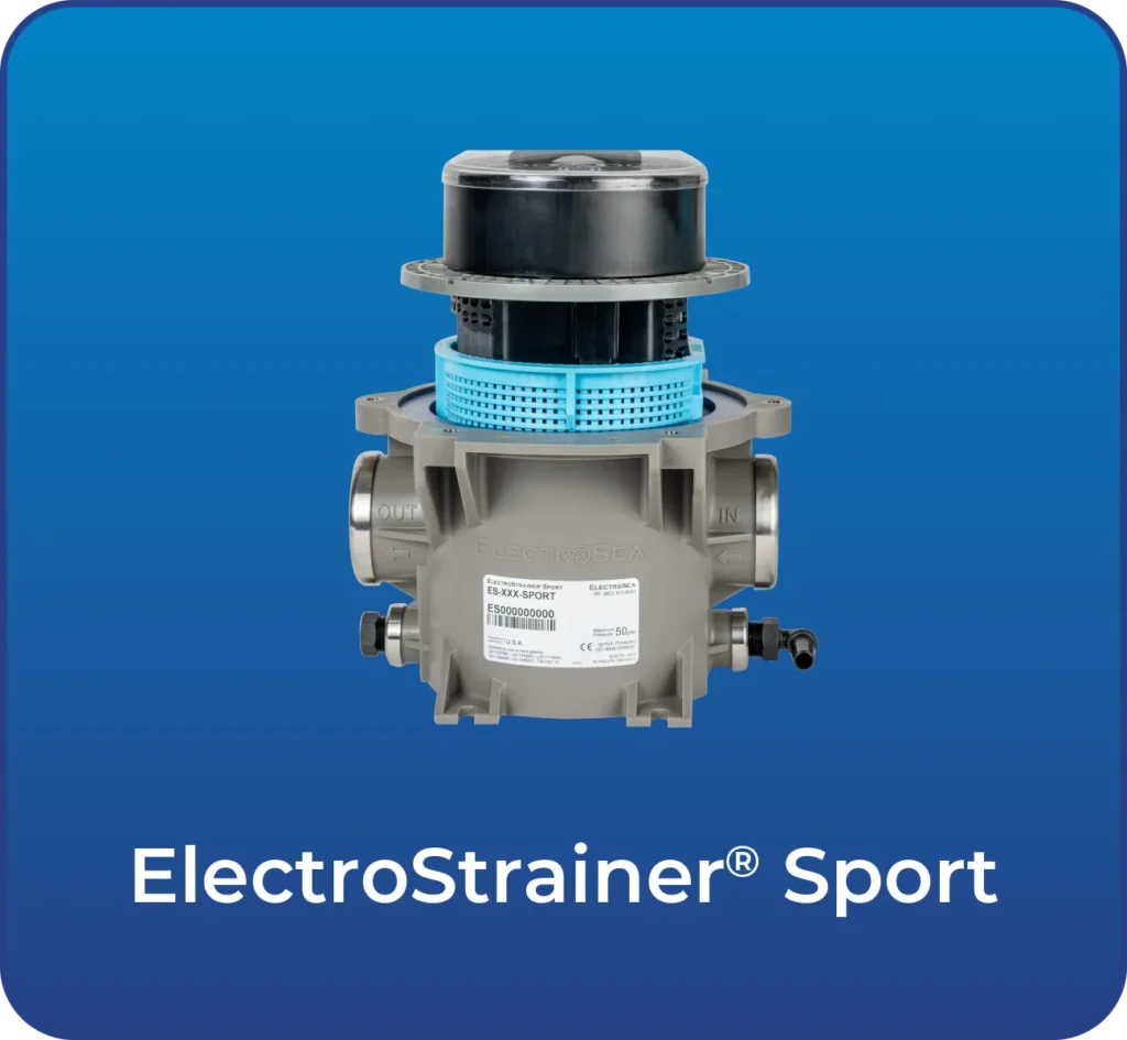 ElectroStrainer Sport button