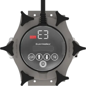 ElectroStrainer Sport Control Head showing an E3 Cell error